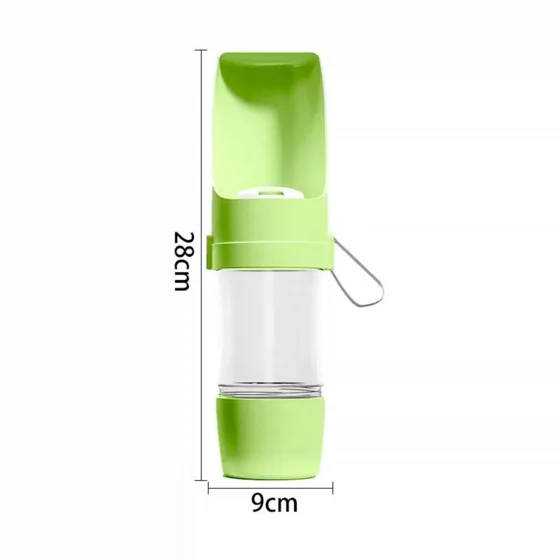 Gamelle de voyage 2-en-1 Gambadeau coloris vert