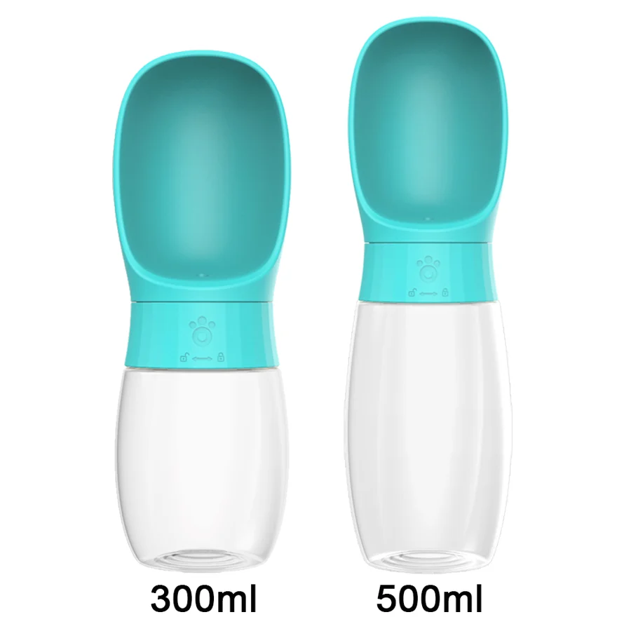 Gourde pour chien Gambadeau, abreuvoir pliable sans BPA avec bec verrouillable et dragonne